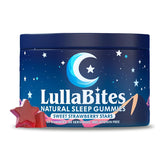 Natural Sleep Gummies - Made in USA - With 5-HTP, L-Theanine, Magnesium & Valerian Root - Melatonin Free - Vegan - Halal - Sugar, Gluten Free - Sweet Strawberry - 60 Gummies - 30 Servings
