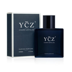 Cologne Midnight Marine Eau De Parfum - Unisex 50ml Ocean Fresh Scent Premium Aromatic Woody Fragrance for Him & Her