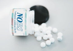 (No Bad Stuff) Toothpaste Tablets - Nano Hydroxyapatite, Fluoride & Plastic Free, Eco & Travel Friendly - Remineralize with NHA (1 Month)