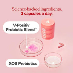 Women's Probiotics - 60 Count (Pack of 1) - Prebiotic and Probiotic Capsules for Healthy pH Balance and Odor