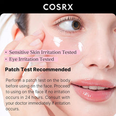 Eye Mask, Peptide Collagen Hydrogel Eye Patch for Puffy Eyes and Dark Circles, 60 Under Eye Patches, Korean Skin Care